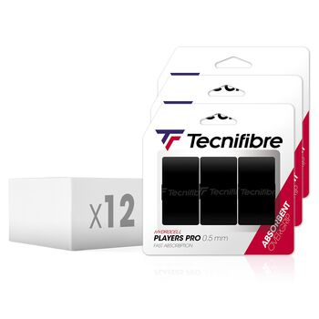 PLAYERS PRO overgrip BLACK  - box of 12